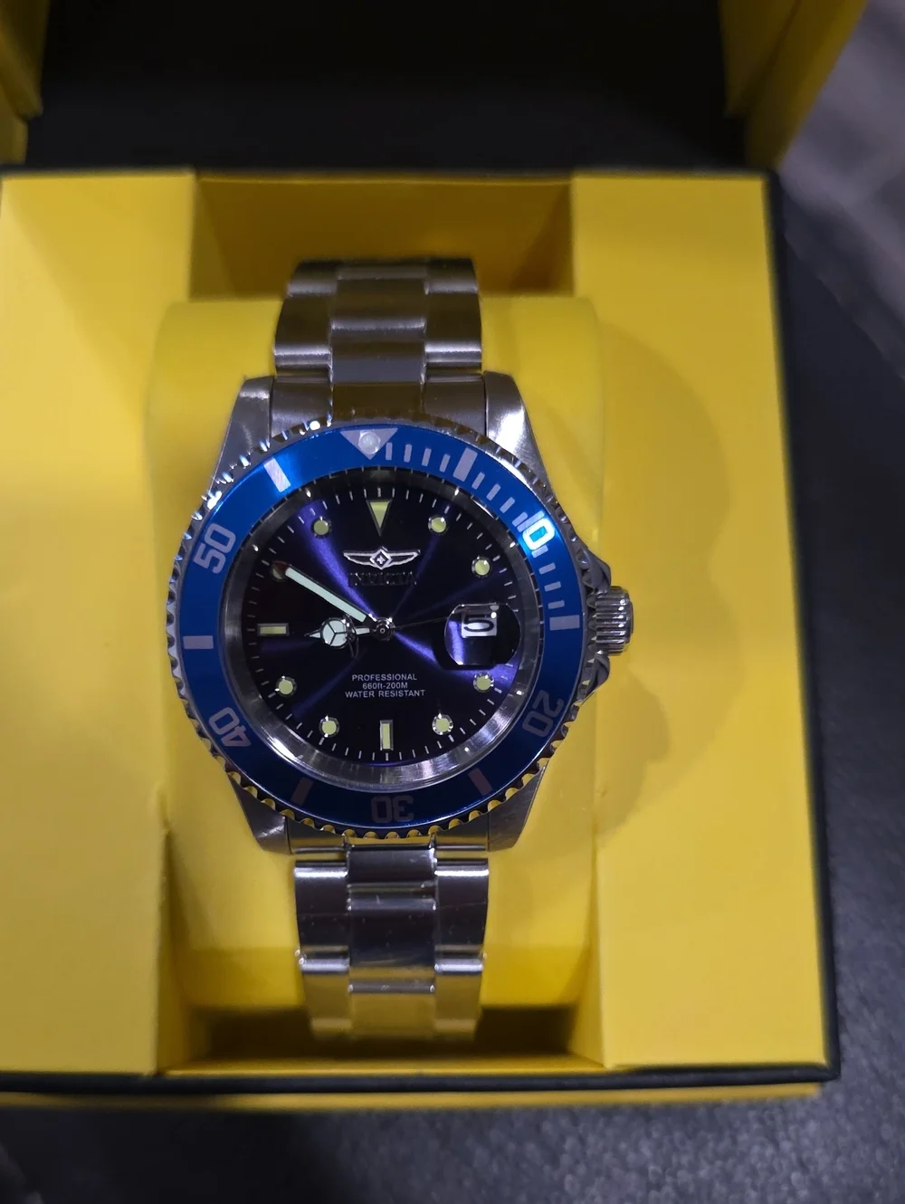 309.  Invicta Pro Diver Coastpath Men's Watch - 40mm. Steel (26971)